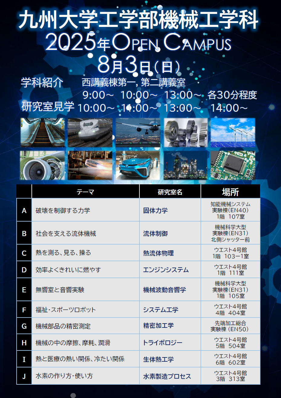 オープンキャンパス資料