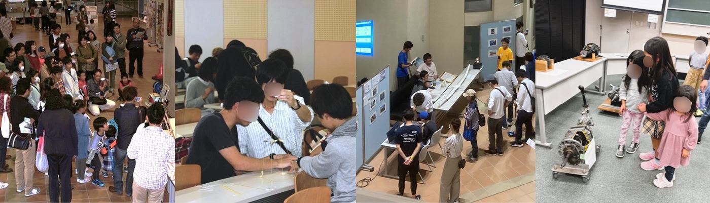 これまでのサイエンスワールドの会場の様子